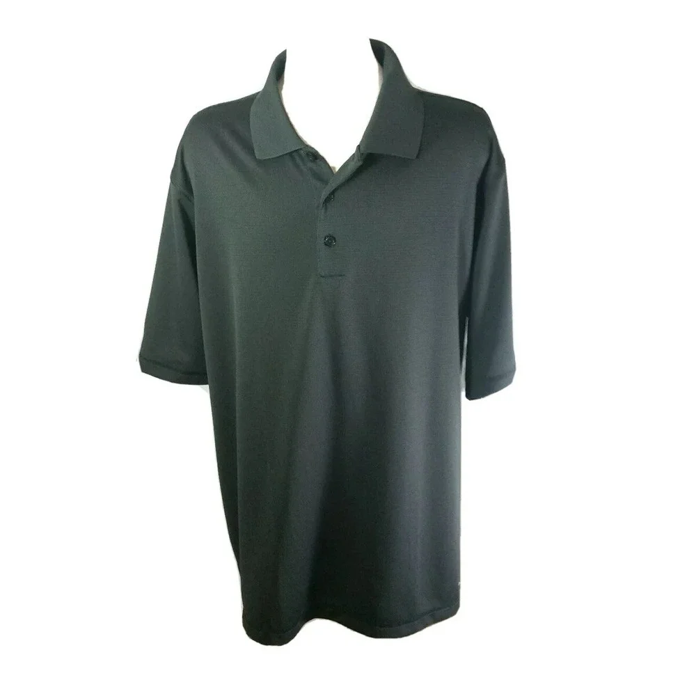Adidas Men's Polo Shirt XL black golf Climate Shirt